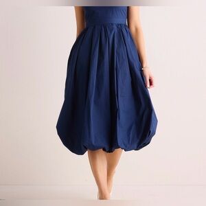 AVARA Alyah Bubble Midi Skirt NWT!
